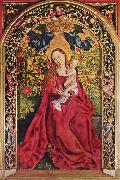 Martin Schongauer Madonna of the Rose Bower (mk08) Germany oil painting artist